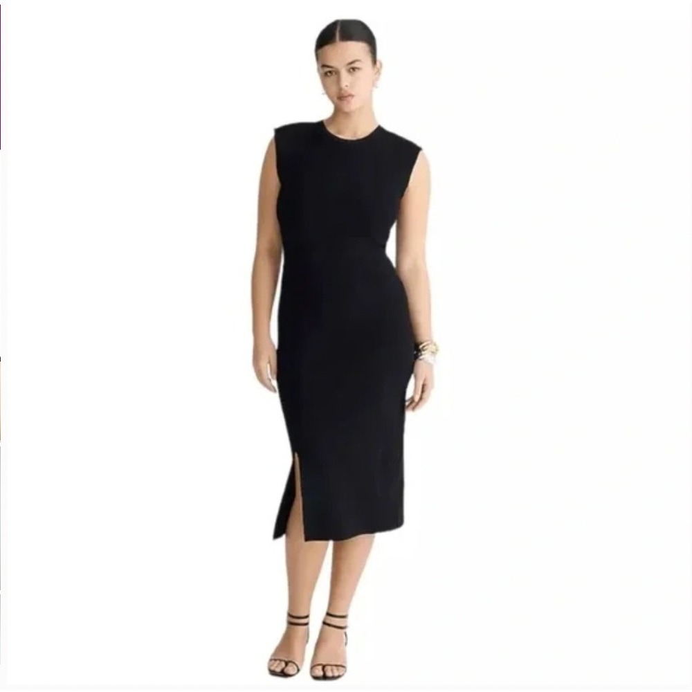 J Crew Sleeveless sweater-dress in stretch viscose blend Size‎ S